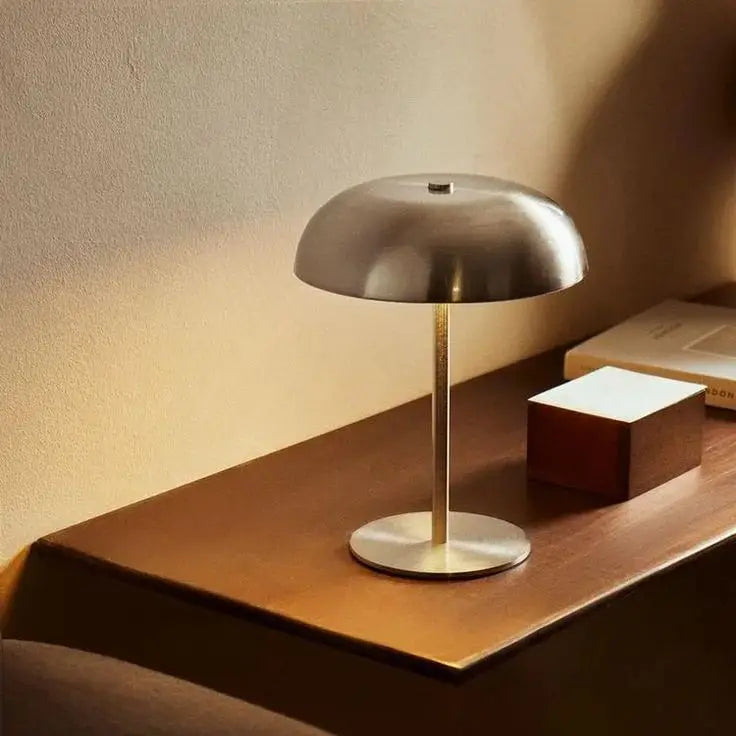 Cordless Rechargeable Mushroom Table Lamp
