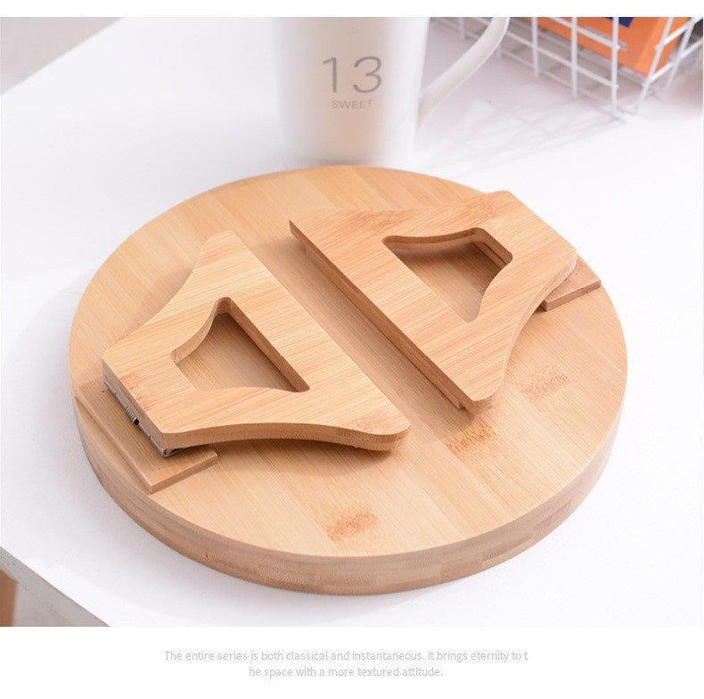Bamboo Sofa Armrest Clip On Tray