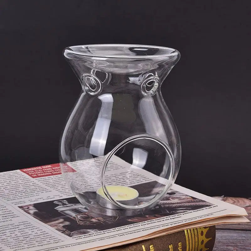 Glass Aroma Candle Burner