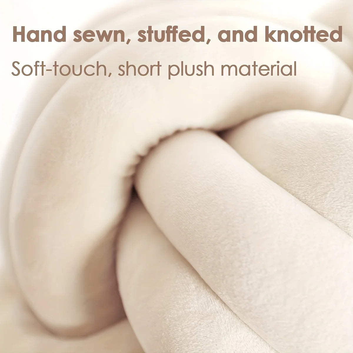 1pc Knot Pillow Ball Round Throw Pillow Home Decor Cushion Decorative
