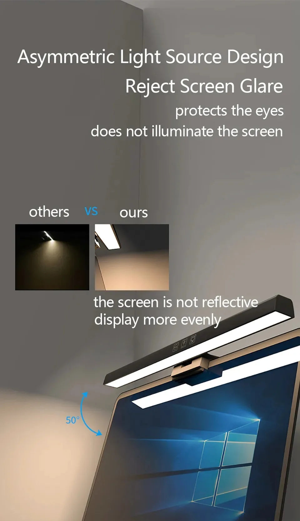 LED Monitor Light Bar