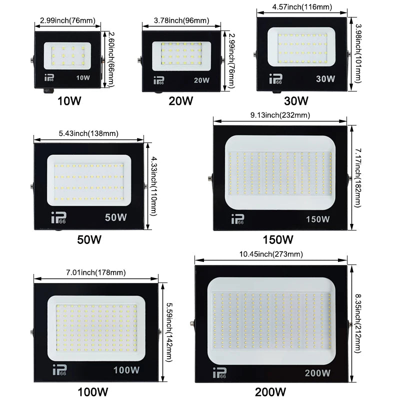 Waterproof LED Outdoor Floodlight
