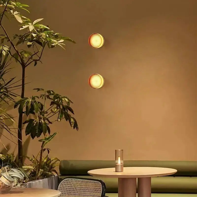 Round Acrylic LED Wall Sconce