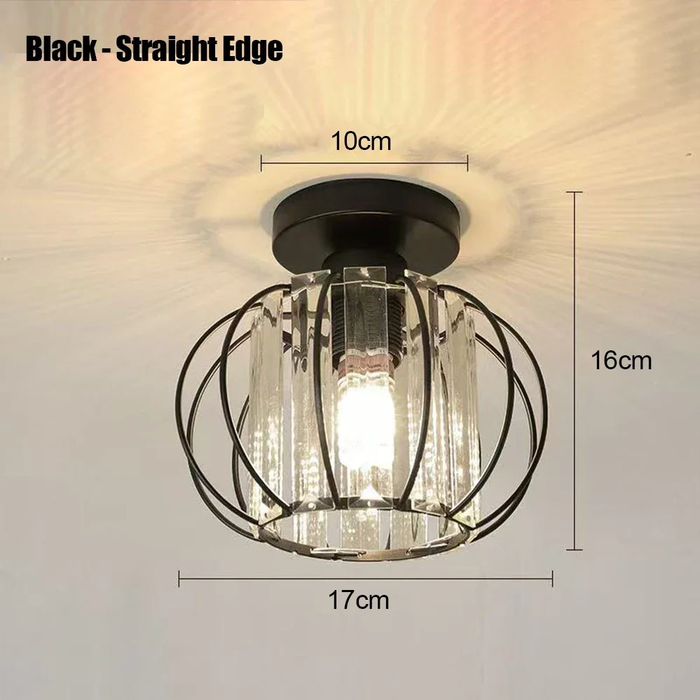 Novelty Glass Aisle Ceiling Light