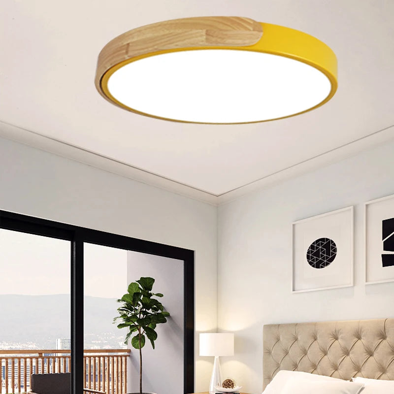 Ultrathin Colorful LED Ceiling Light