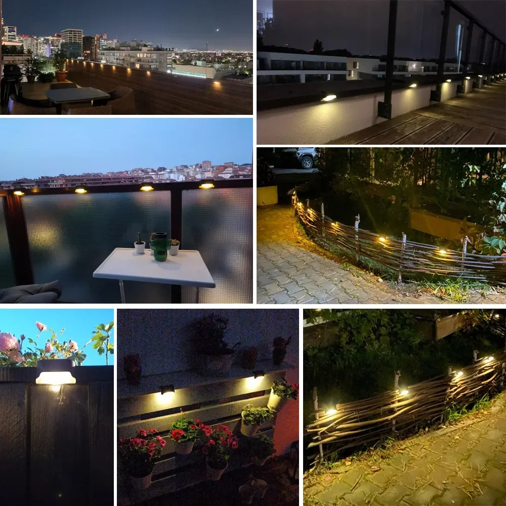 Solar Stair Step Path Light
