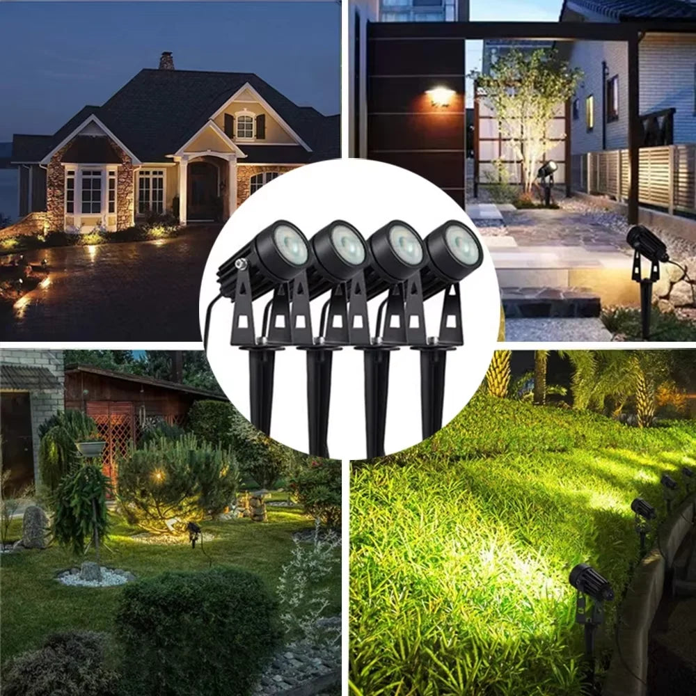 Low Voltage Garden Pillar Lights