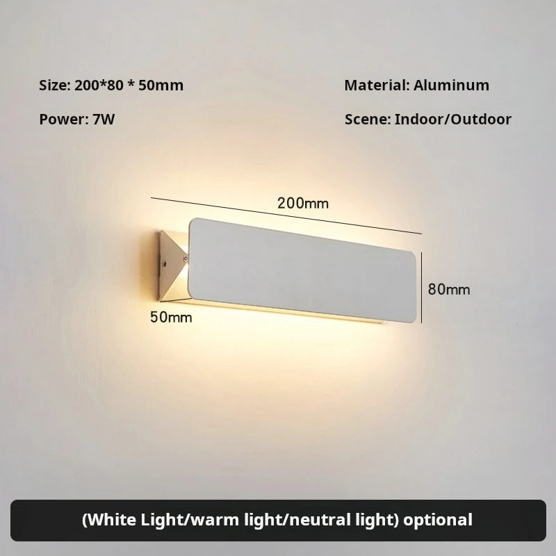 Adjustable Aluminum LED Wall Lamp