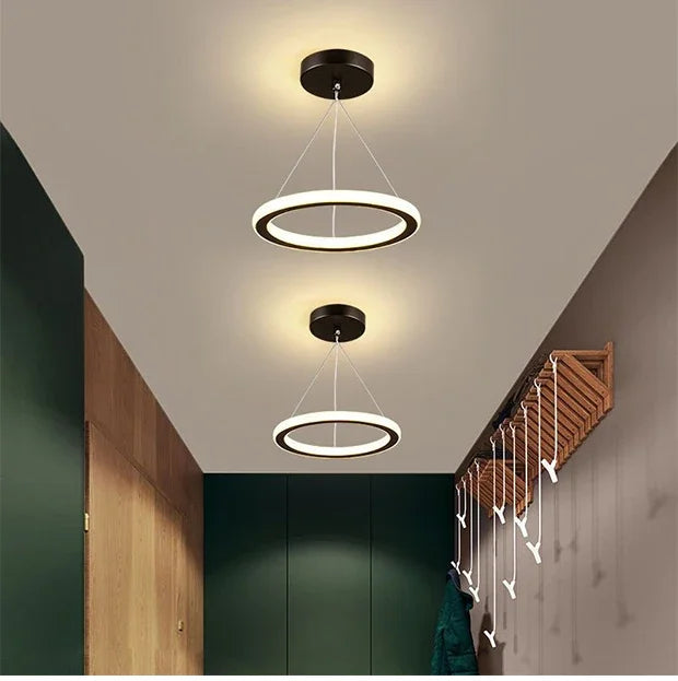 Three Colour LED Ceiling Chandelier