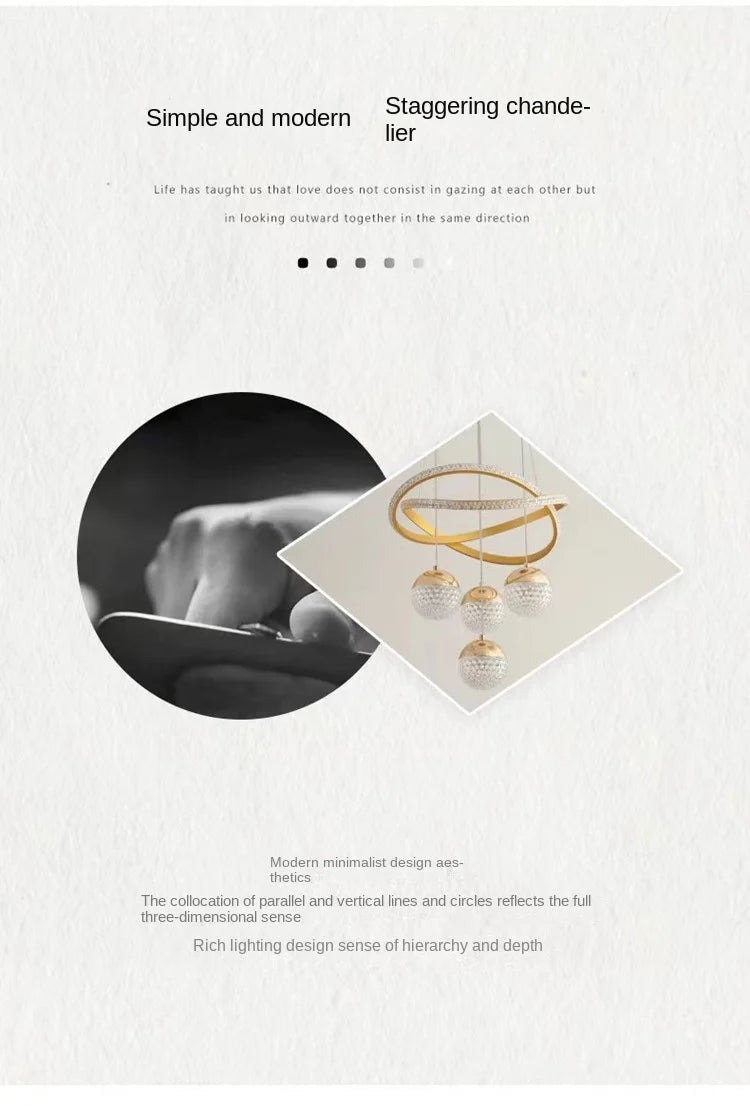 Modern Dining Room LED Chandelier