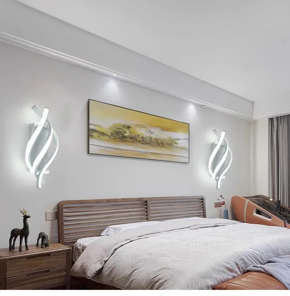 Modern LED Wall Lamp Home Line Decoration Wall Lamp Living Room