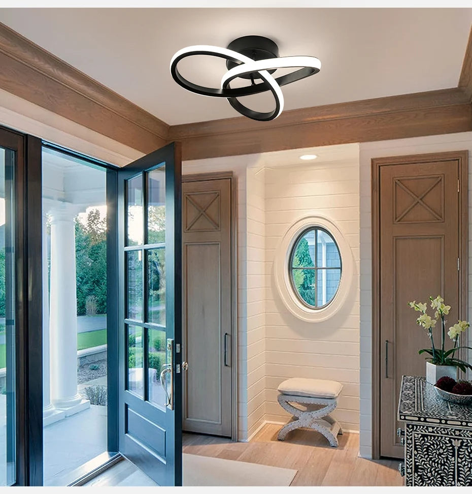 Household Three Colour LED Ceiling Light