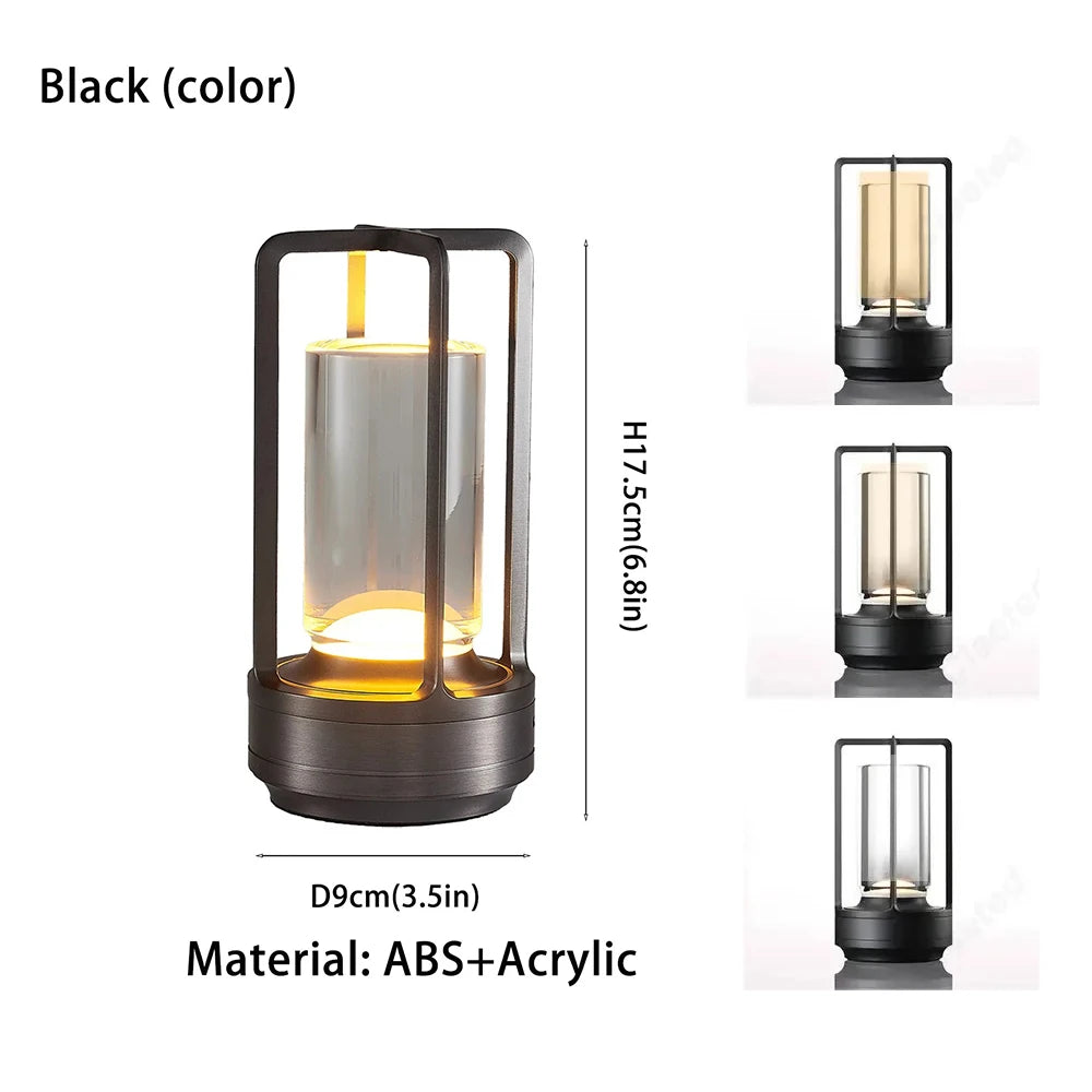 Rechargeable Wireless Touch Table Lamp