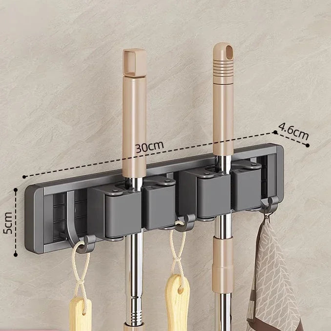 Wall Mounted Mop and Broom Holder