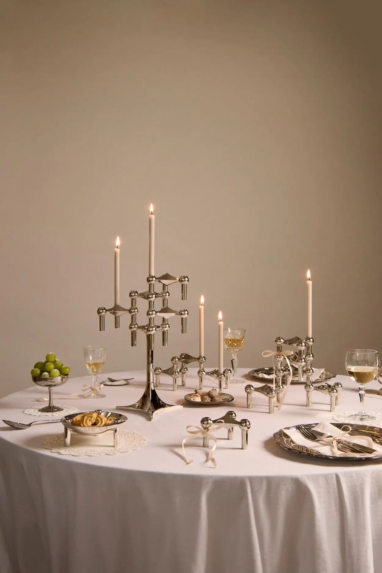 Stainless Steel Modular Candle Holder