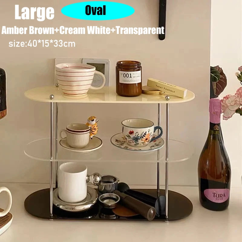 Acrylic Desktop Storage Display Rack