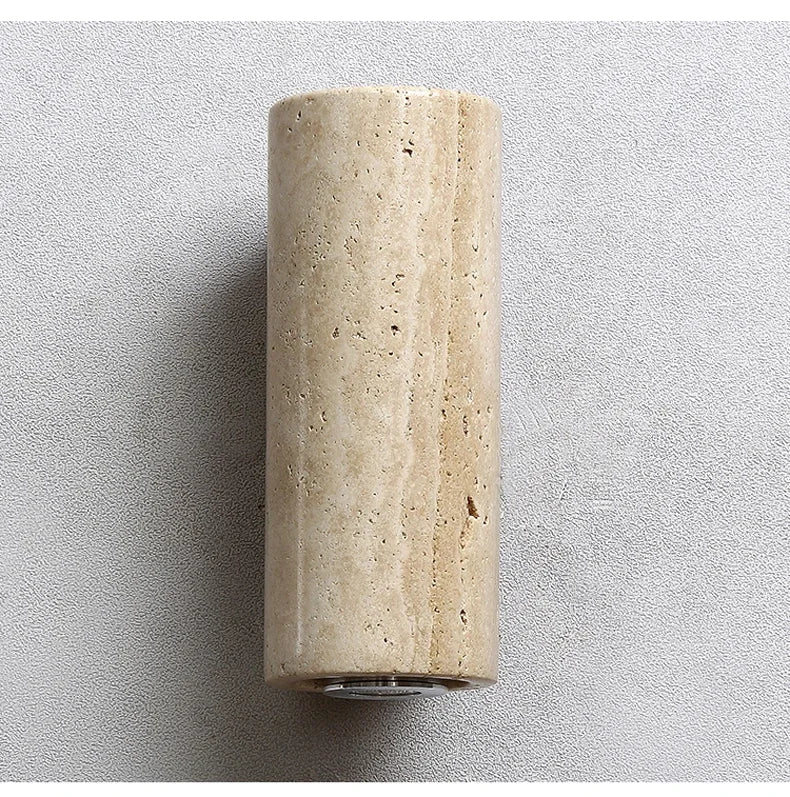 Travertine Wabi Sabi Wall Lamp