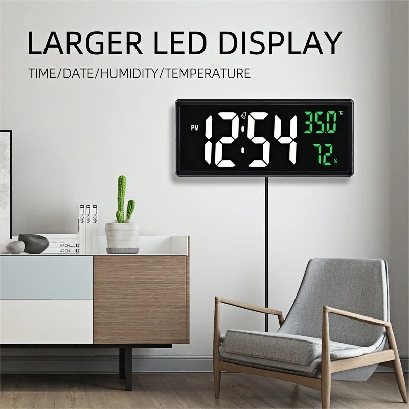 Digital LED Wall Clock