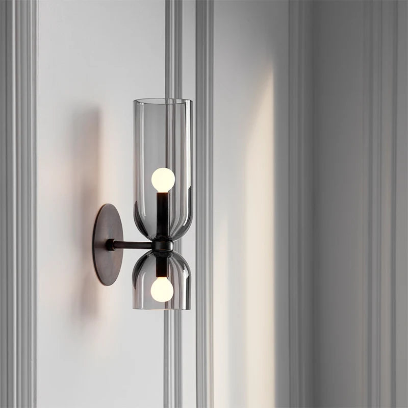 Nordic Minimalist Glass Wall Lamp