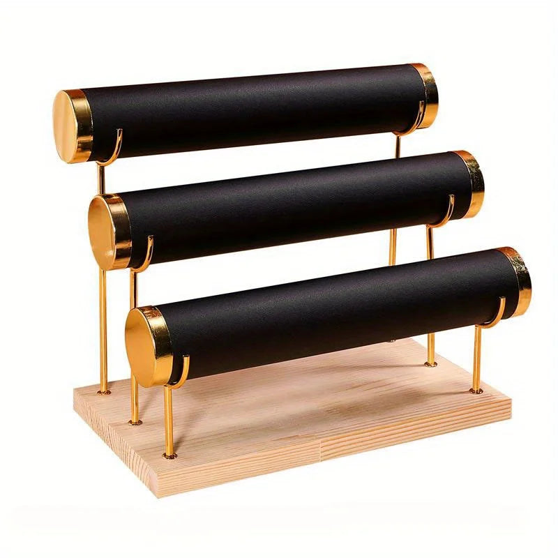 Wooden Jewelry Display Stand