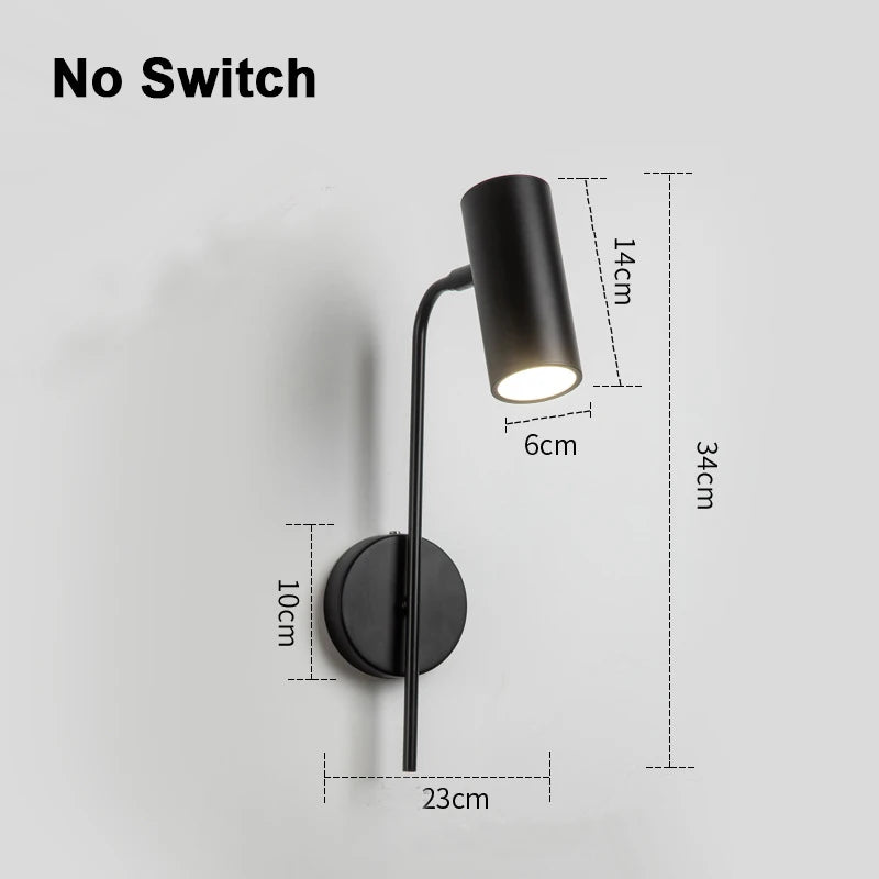 Rotatable Iron Wall Lamp