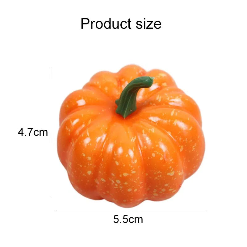 Mini Artificial Pumpkins, 2.25 inch