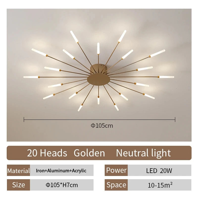 Nordic Modern LED Ceiling Lamp