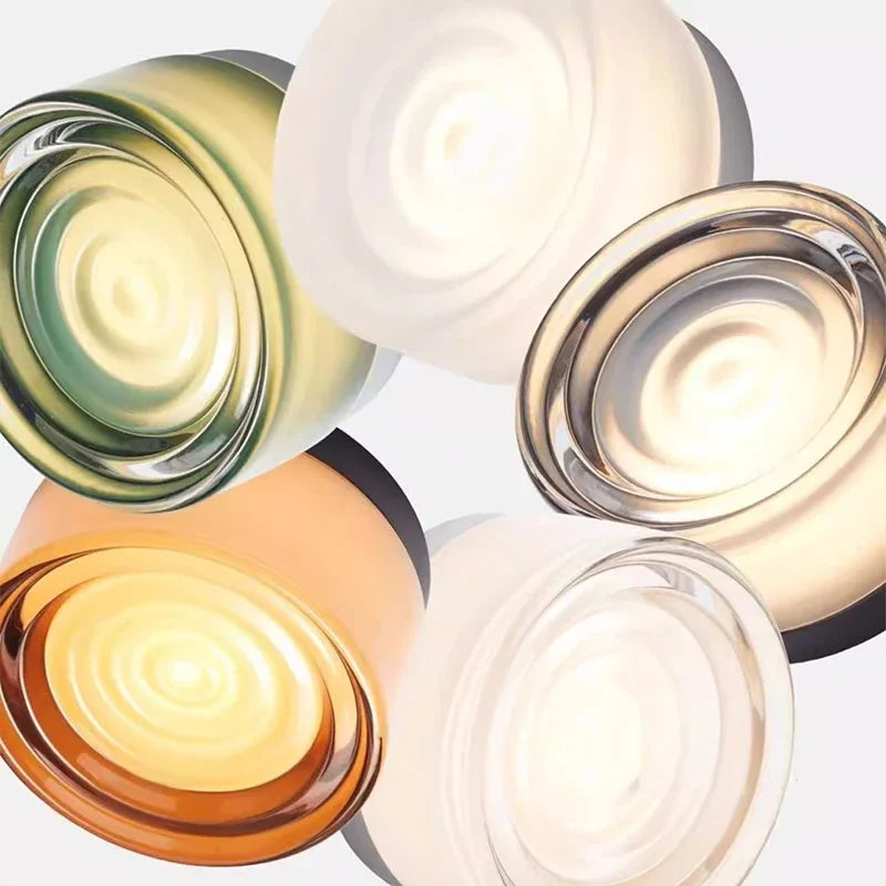 Modern Glass Round Wall Sconce