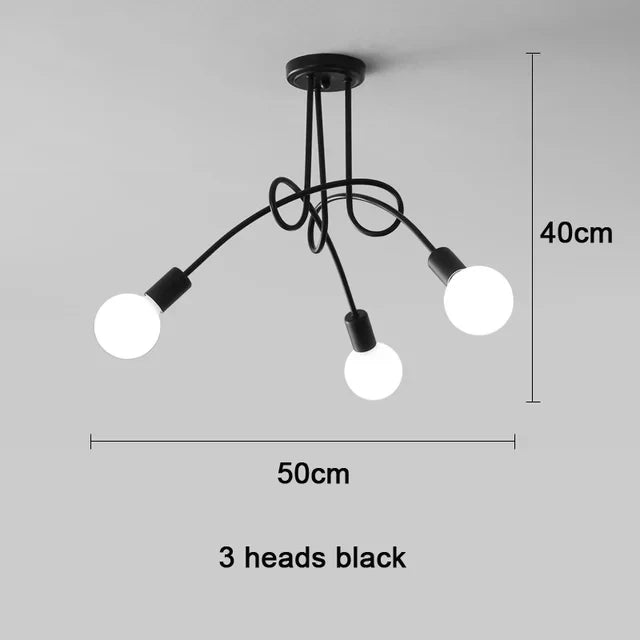 E27 Ceiling Chandelier for Dining Rooms