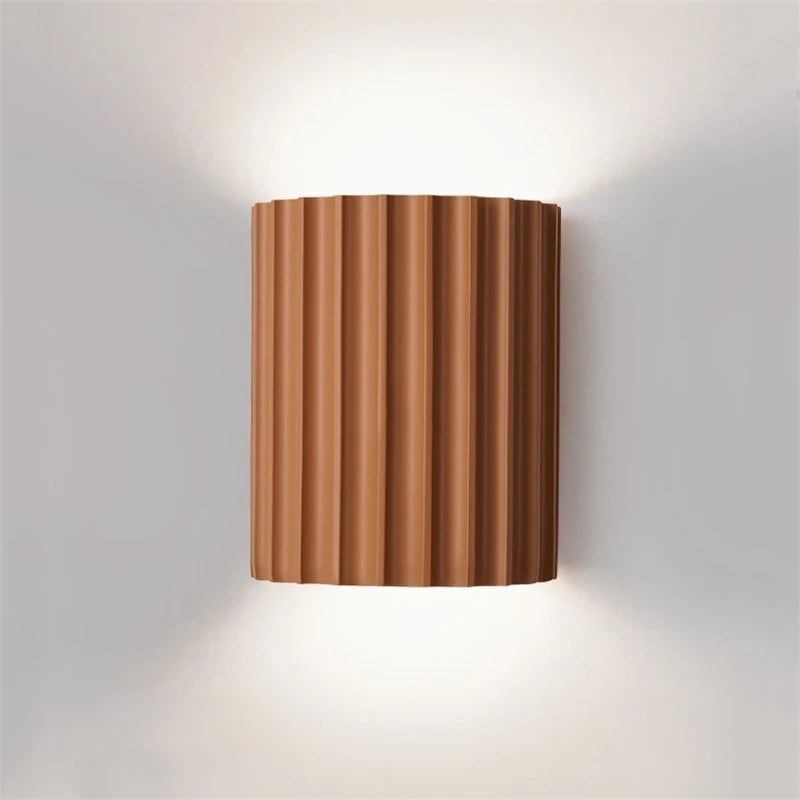 Nordic Resin Bedside Wall Lamp
