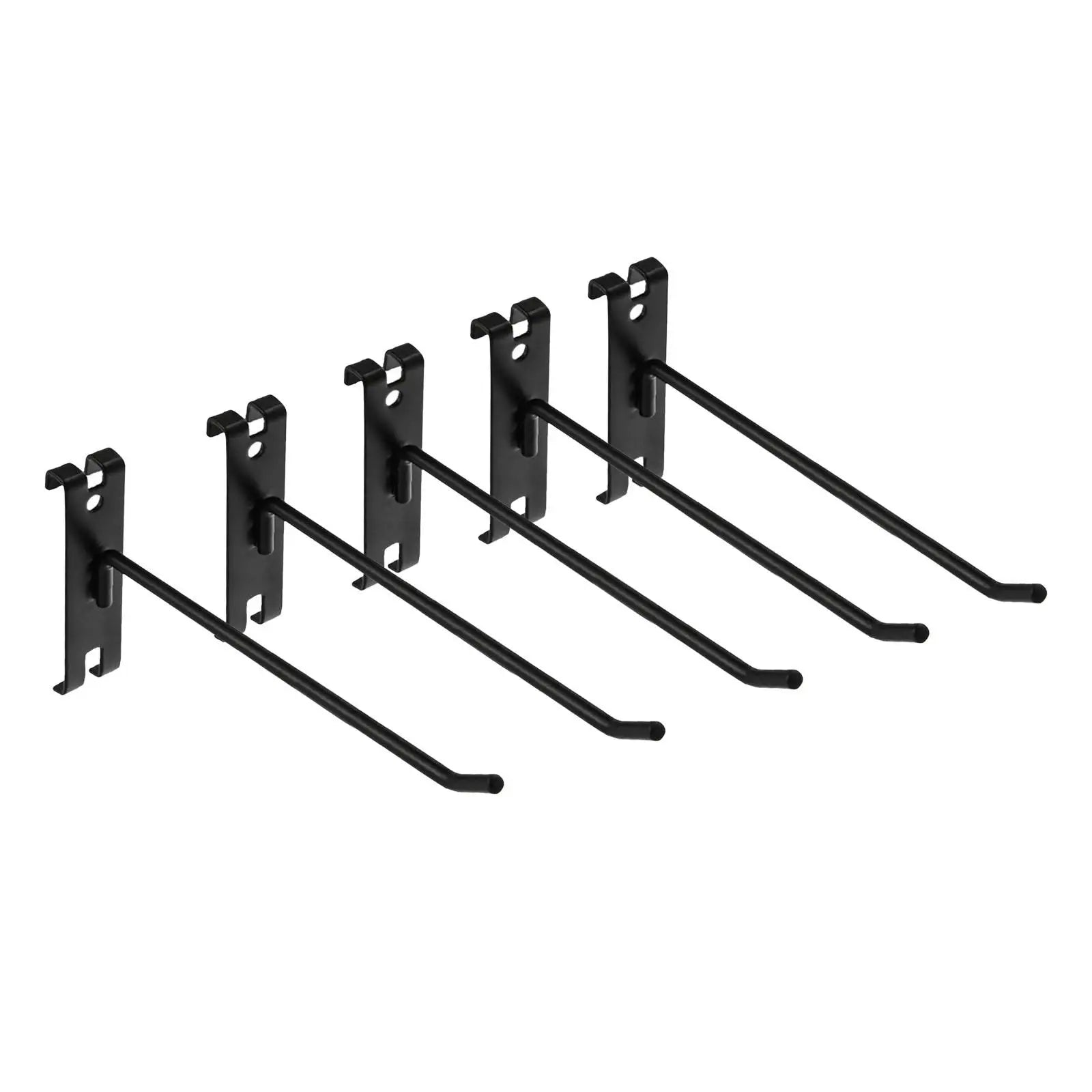 Metal Grid Wall Display Hooks Set of 5