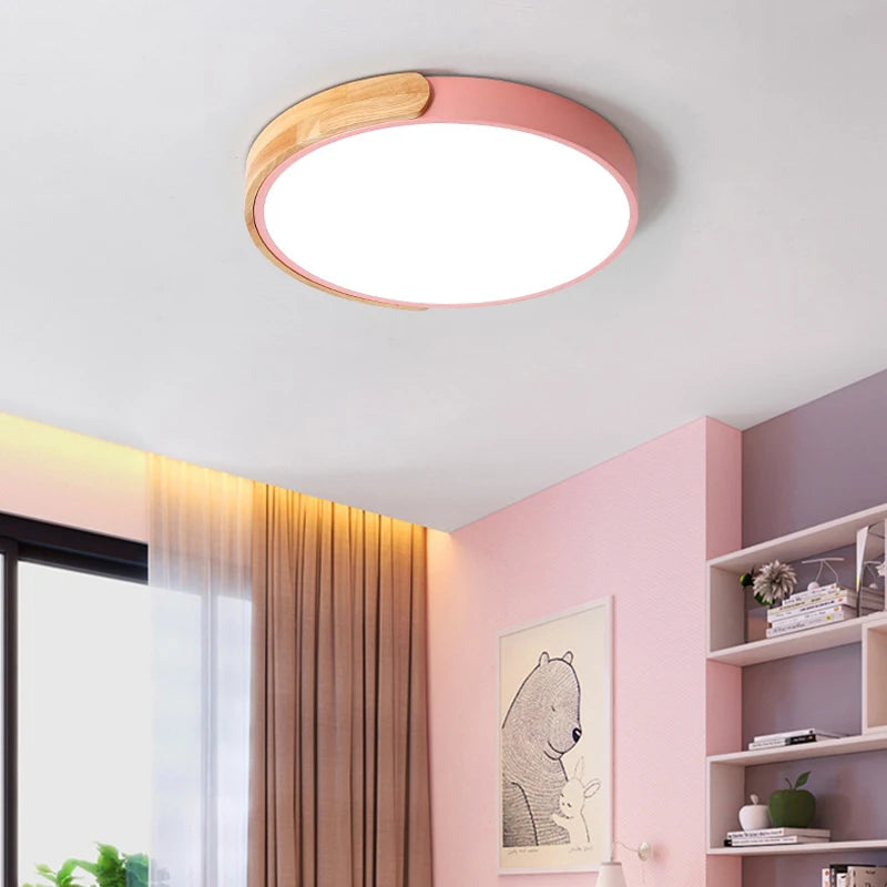 Ultrathin Colorful LED Ceiling Light
