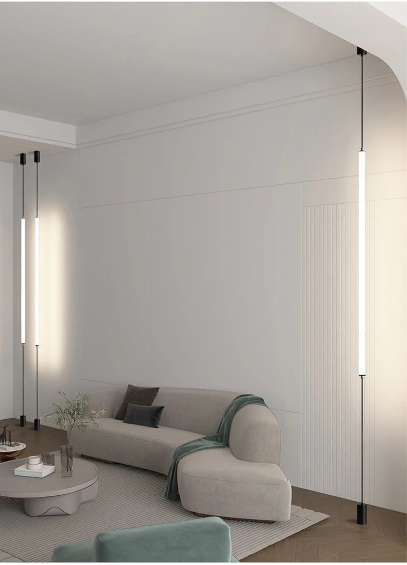 Italian Line Acrylic Floor Lamp