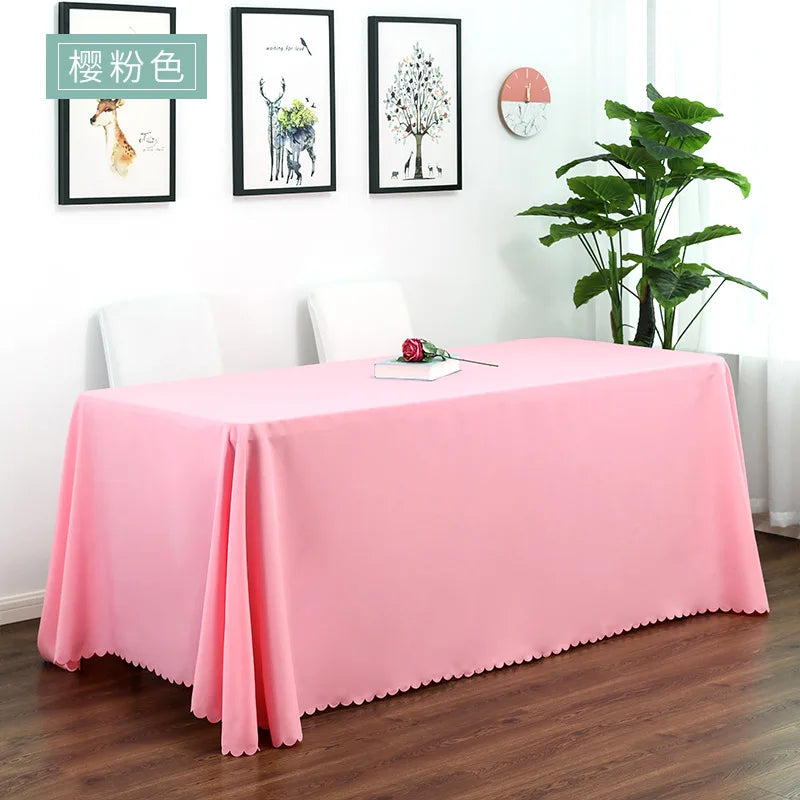 Banquet Table Cover Wedding Cloth Wonderful Colourful Square Rectangle