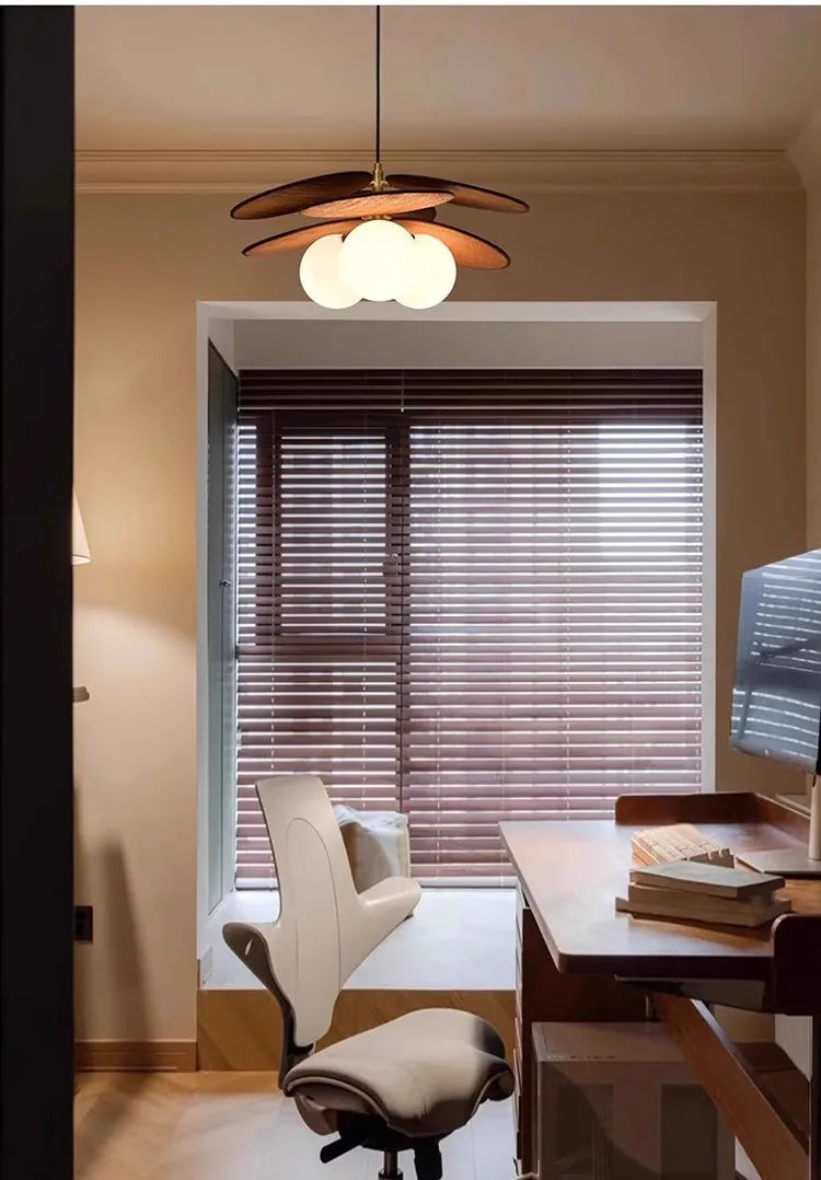 Rattan Weave Vintage Pendant Light