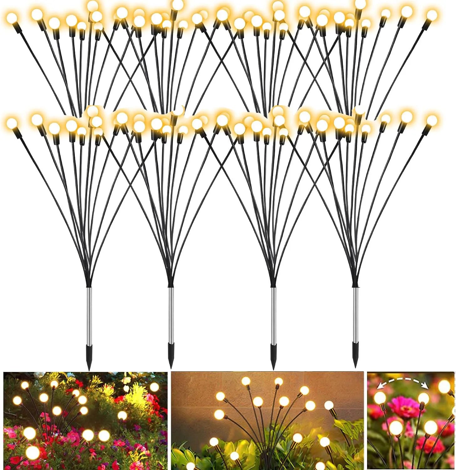 Solar Firefly Lawn Lights