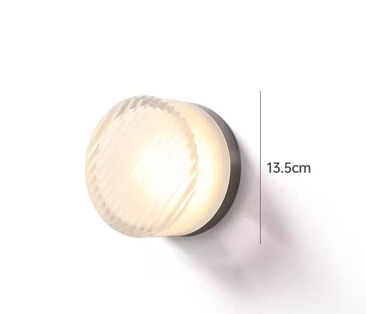 Round Acrylic LED Wall Sconce