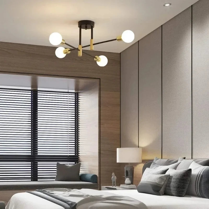 Nordic Branch Sputnik Ceiling Chandelier