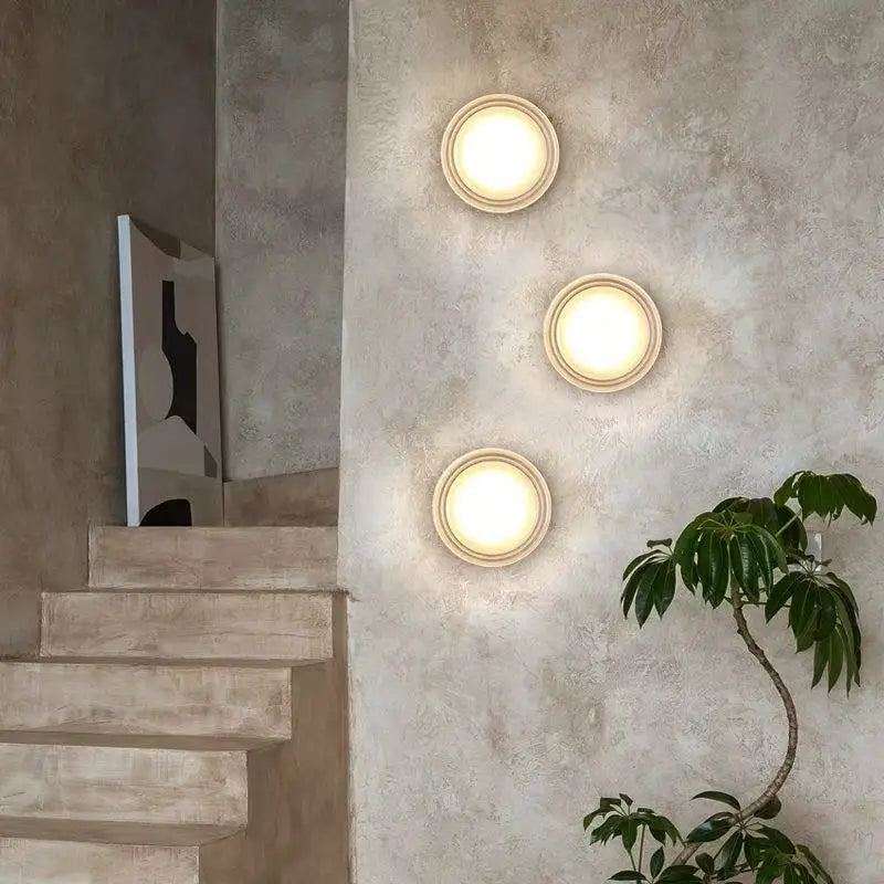Round Acrylic LED Wall Sconce