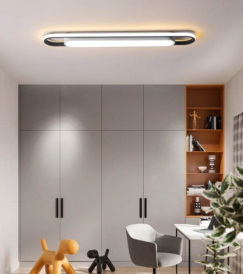 Rectangular LED Aisle Ceiling Light