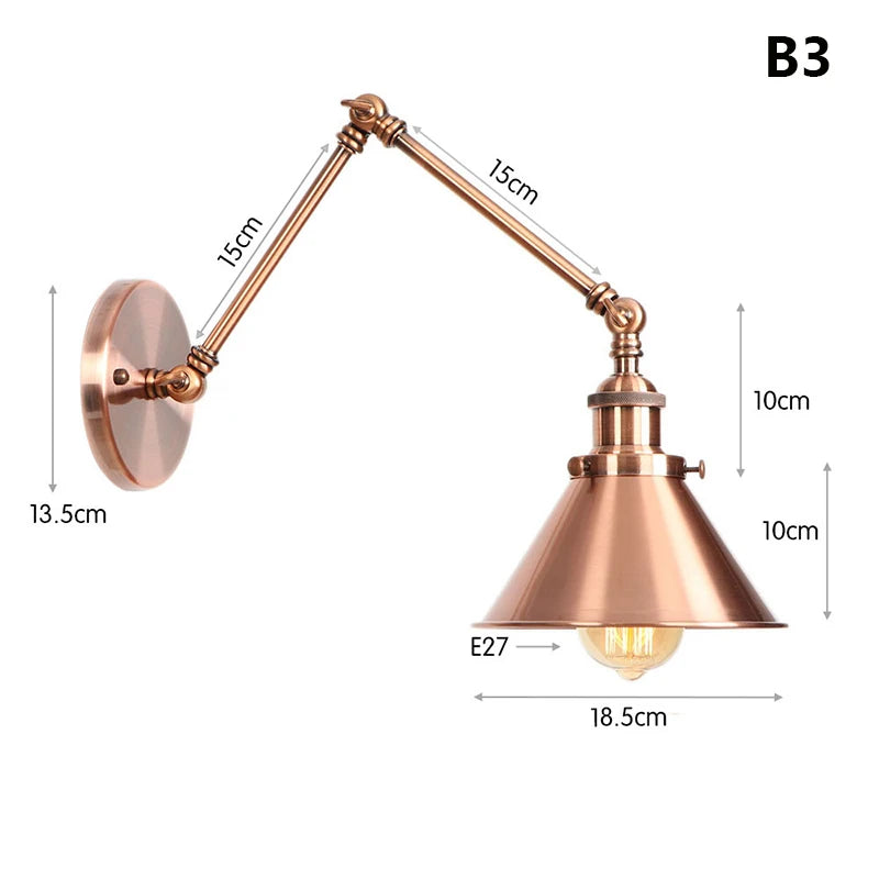 Minimalist Bedroom Wall Reading Lamp