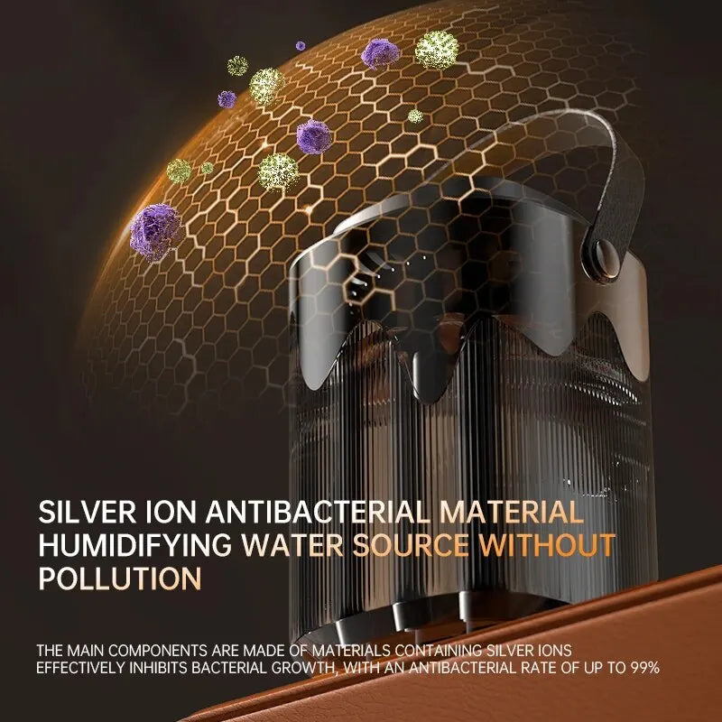 Air Humidifier 3L Large Capacity Atomizer USB Home Office Diffuser
