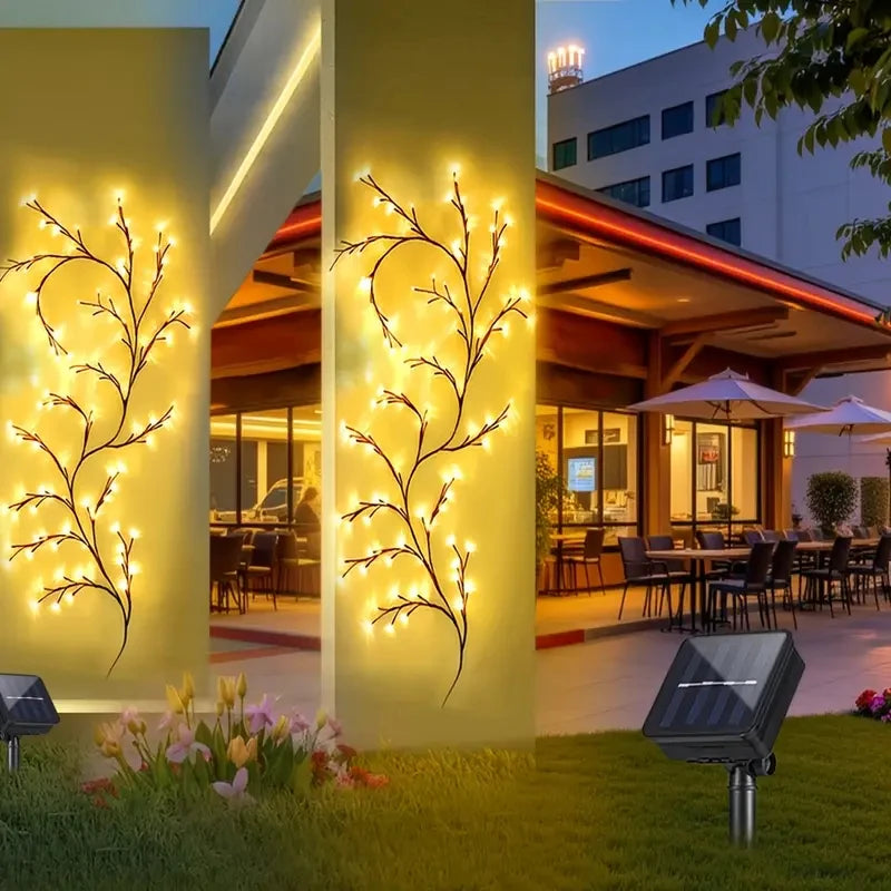 Solar Willow Vine String Light