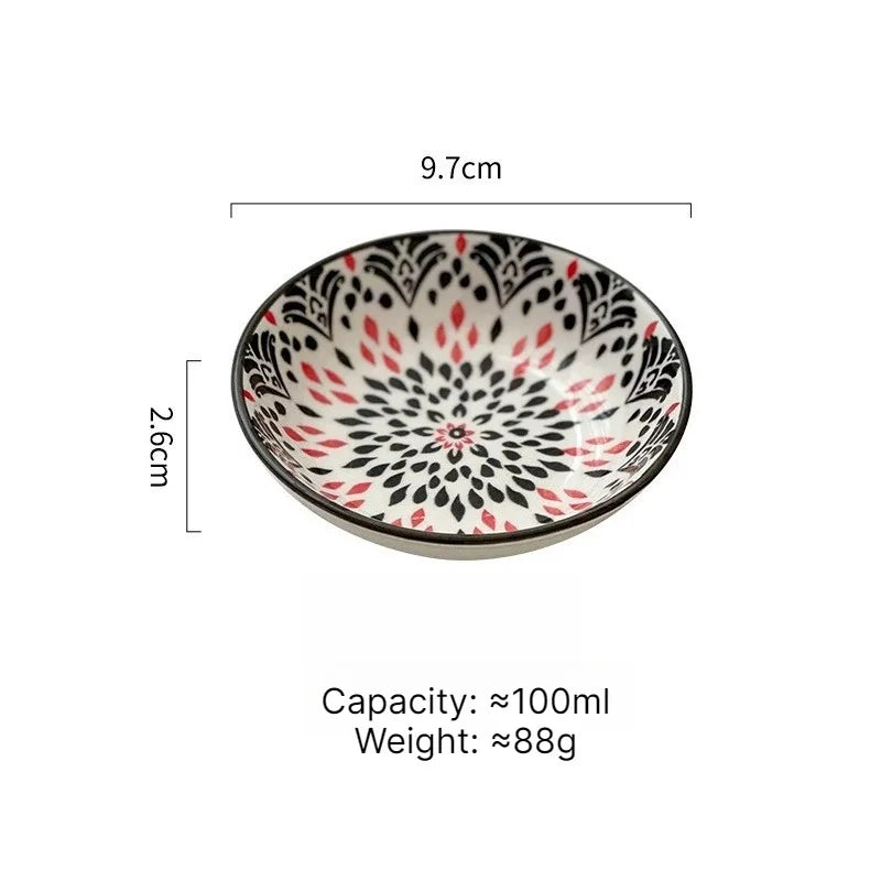 Boho Ceramic Trinket Dish Set