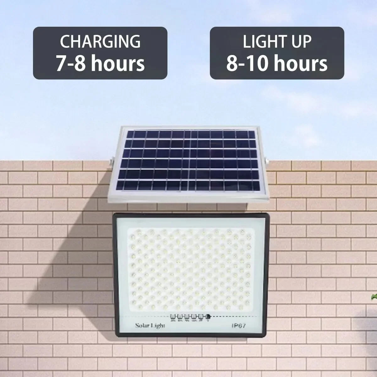 Solar Reflector Flood Spotlight