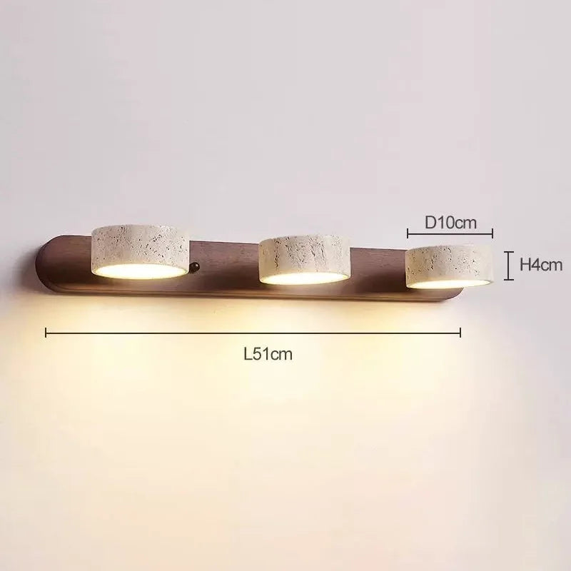Travertine Spot Wall Light