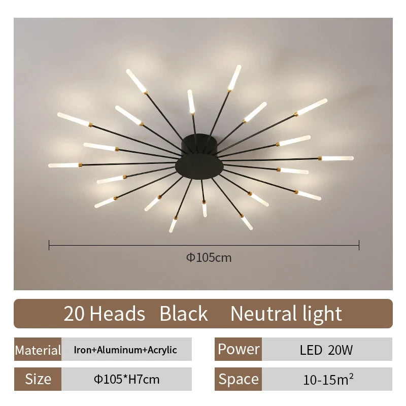Nordic Modern LED Ceiling Lamp