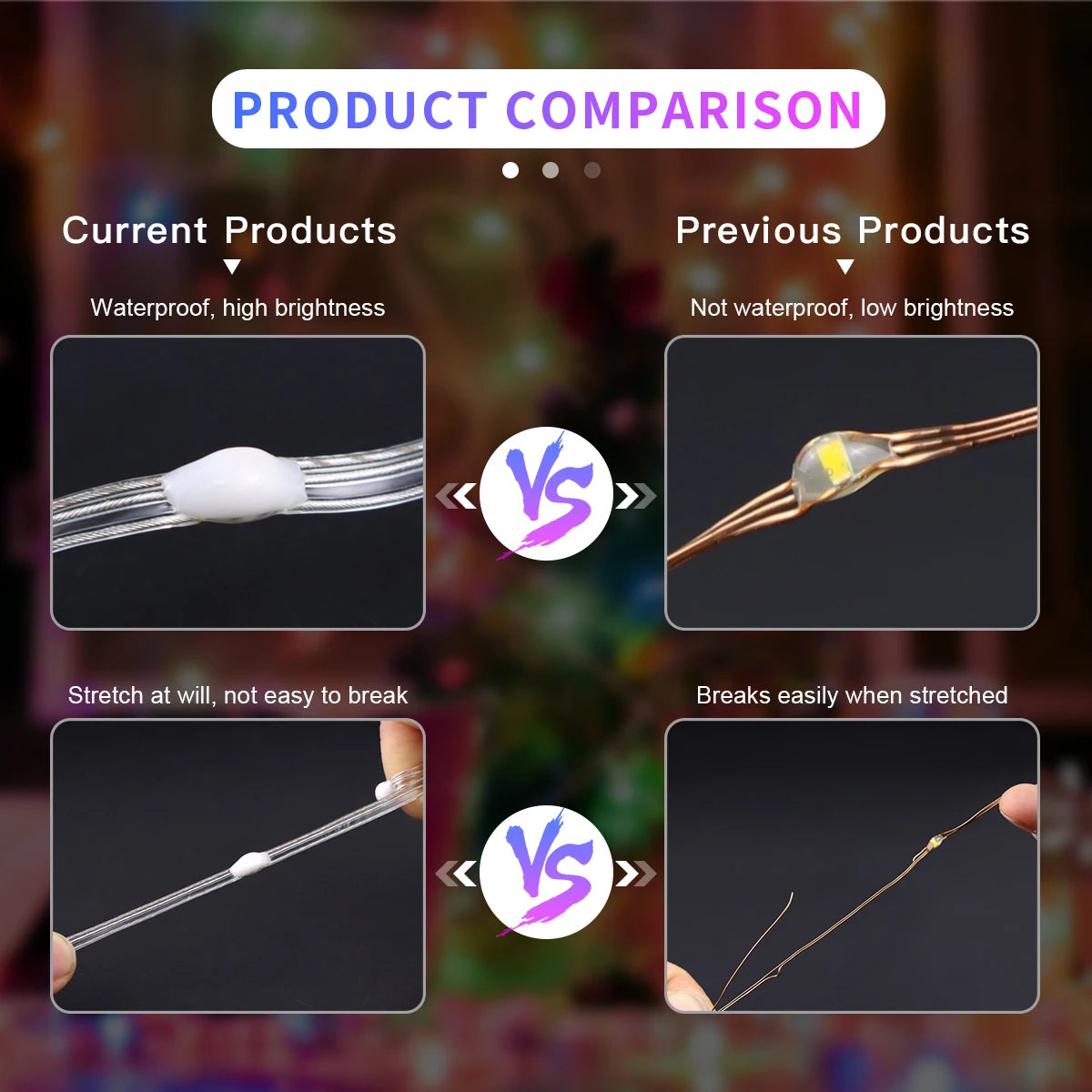 Bluetooth RGBIC Dreamcolor Fairy Lights
