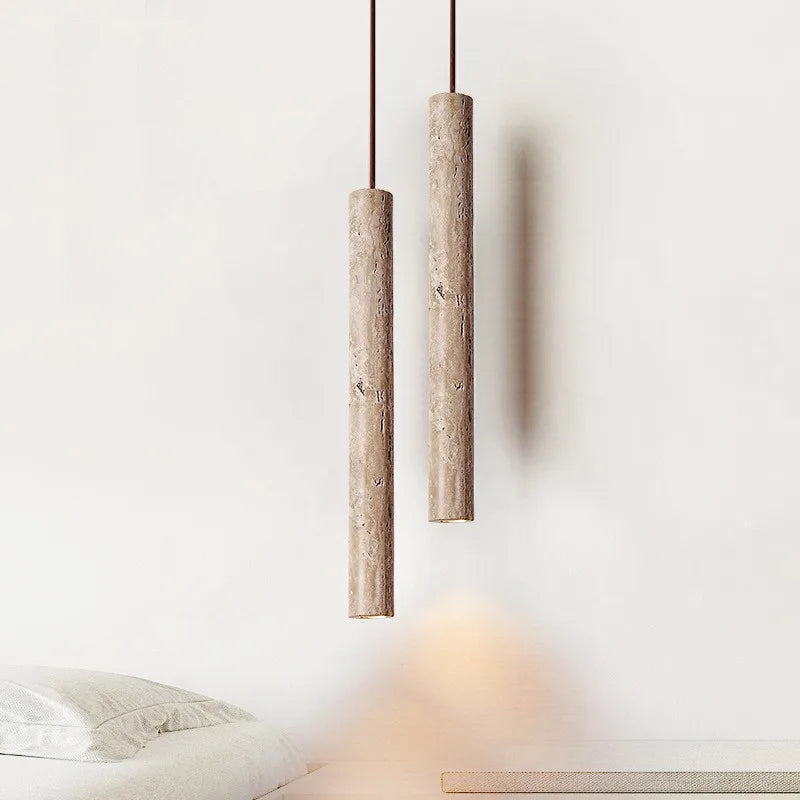 Wabi-Sabi Cave Stone Bedside Chandelier