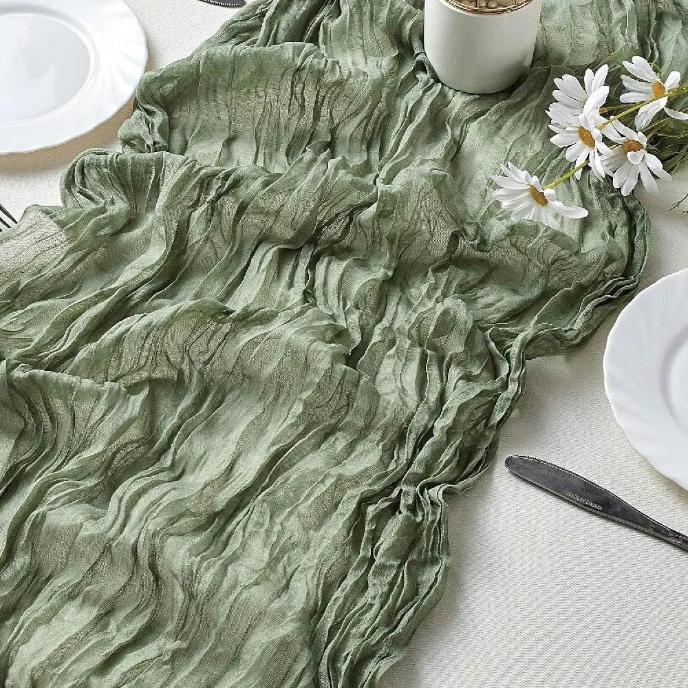 Cheesecloth Table Runners Set of 10